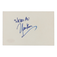 "Weird Al" Yankovic Signed Index Card (ACOA) at PristineAuction.com