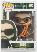 Keanu Reeves Signed "The Matrix" #1172 Neo Funko Pop! Vinyl Figure (PSA) at PristineAuction.com