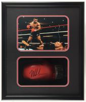 Mike Tyson Signed Custom Framed Shadowbox Everlast Boxing Glove Display (JSA & Tyson) at PristineAuction.com