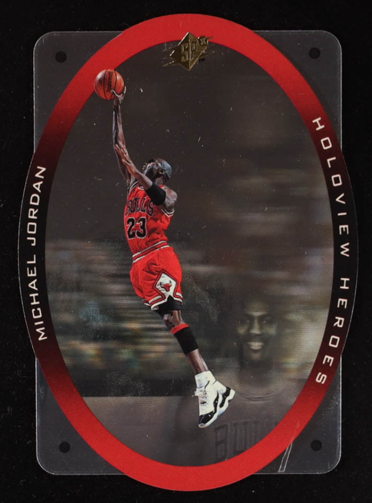 Michael Jordan 1996 SPx Holoview Heroes #H1