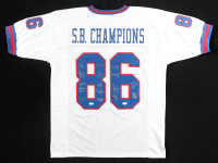 "1986 Super Bowl Champions" Jersey Team-Signed By (17) With Maurice Carthon, Elvis Patterson, Eric Dorsey, Billy Ard (JSA) at PristineAuction.com