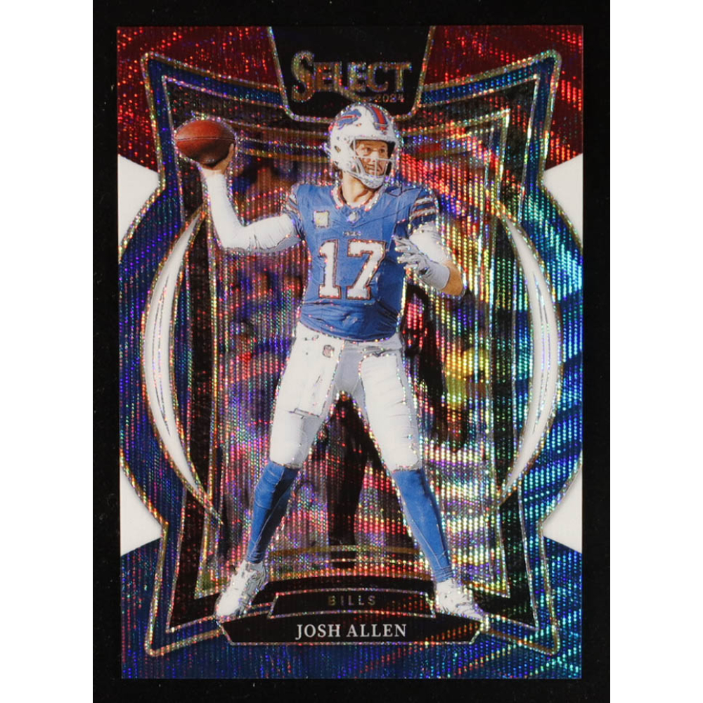 Josh Allen 2024 Select Prizm Tri Color #34 #206/299 at PristineAuction.com