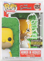 Matt Groening Signed "The Simpsons" #1252 Homer In Hedges Funko Pop! Vinyl Figure Inscribed "2024" with Character Sketch (JSA) at PristineAuction.com