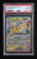 Jolteon ex RR 2025 Pokemon Scarlet and Violet Prismatic Evolutions #030 (PSA 10) at PristineAuction.com