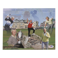 Jack Nicklaus Signed 8x10 Photo Inscribed "To Dave Best of Luck" (PSA) at PristineAuction.com