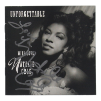 Natalie Cole Signed "Unforgettable..with Love" Album Insert Inscribed "Love Ya" (ACOA) at PristineAuction.com