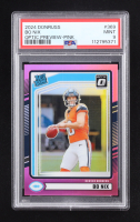 Bo Nix 2024 Donruss Optic Preview Rated Rookie Pink #369 RC (PSA 9) at PristineAuction.com