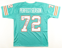 "1972 Perfect Season" Jersey Signed by (13) with Jim Langer, Marv Fleming, Larry Ball, Ed Jenkins (JSA) at PristineAuction.com