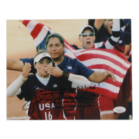 Lisa Fernandez Signed 8x10 Photo Inscribed "Never Be Satisfied" (JSA) at PristineAuction.com