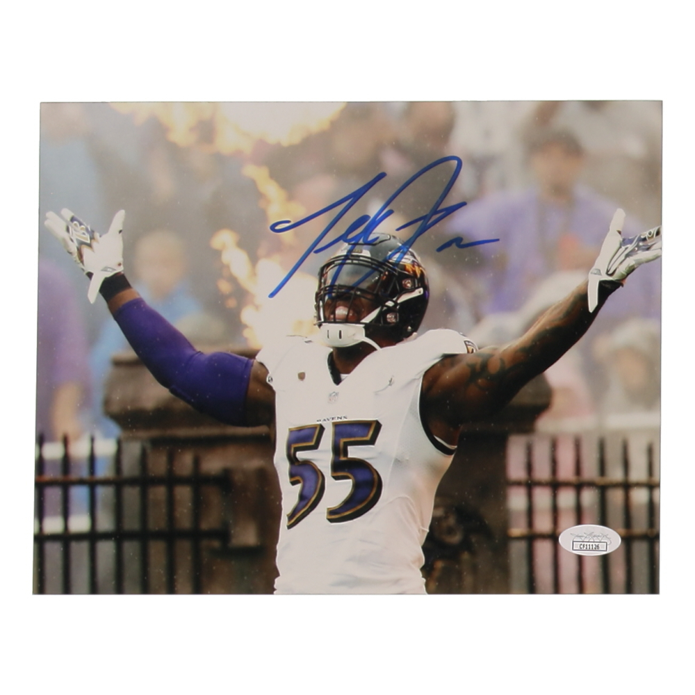 Terrell Suggs Signed Ravens 8x10 Photo (JSA) at PristineAuction.com