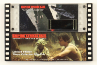 1980 "Star Wars The Empire Strikes Back" Original 70MM Film Cel Millennium Falcon Edition with Original Stand Packaging & Official Hologram at PristineAuction.com