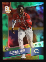 Elly De La Cruz 2024 Topps Big League Green #WR25 RC #95/99 at PristineAuction.com