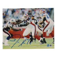 Jason Peters Signed Bills 8x10 Photo (Beckett) at PristineAuction.com