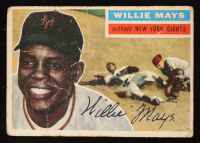 Willie Mays 1956 Topps #130 at PristineAuction.com