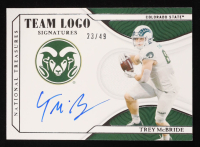 Trey McBride 2022 Panini National Treasures Collegiate Team Logo Signatures #10 #23/49 RC at PristineAuction.com
