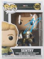 Lewis Pullman Signed "Thunderbolts*" #1485 Sentry Bobble-Head Funko Pop! Vinyl Figure (PSA) at PristineAuction.com