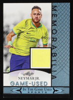 Neymar Jr. 2024 Leaf ITG Used Sports Game-Used Memorabilia Blue #GUM104 at PristineAuction.com