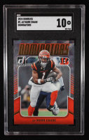 Ja'marr Chase 2024 Donruss Dominators #1 (SGC 10) at PristineAuction.com