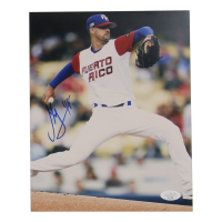 Jorge Lopez Signed Team Puerto Rico 8x10 Photo (JSA) at PristineAuction.com