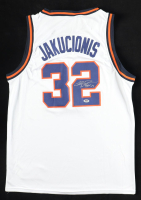Kasparas Jakucionis Signed Fighting Illini Nike Authentic Jersey (PSA) at PristineAuction.com