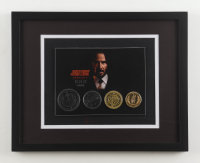 "John Wick: Chapter 4" Custom Framed Opening Night Exclusive (4) Coin Set at PristineAuction.com