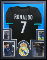 Cristiano Ronaldo Custom Framed Jersey at PristineAuction.com