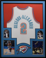 Shai Gilgeous-Alexander Custom Framed Jersey at PristineAuction.com