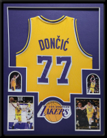 Luka Donic Custom Framed Jersey at PristineAuction.com