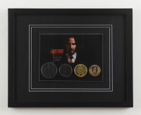 "John Wick: Chapter 4" Custom Framed Opening Night Exclusive (4) Coin Set at PristineAuction.com
