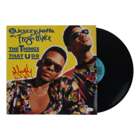 DJ Jazzy Jeff Signed "The Things That U Do" Vinyl Album with Record (JSA) at PristineAuction.com
