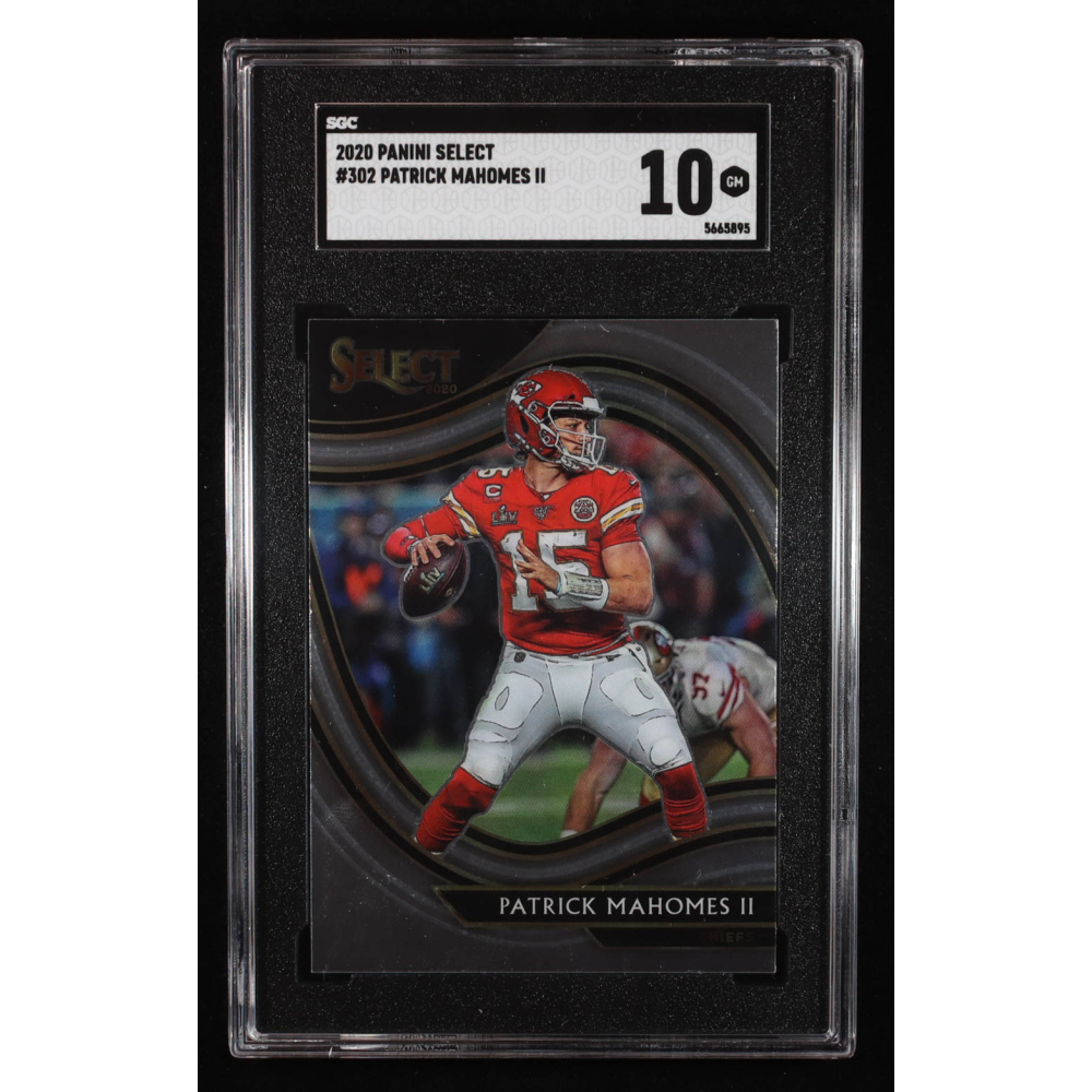 Patrick Mahomes II 2023 Panini Select #302 (SGC 10) at PristineAuction.com
