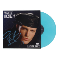 Vanilla Ice Signed "Ice Ice Baby" Vinyl Album with Record (JSA) at PristineAuction.com