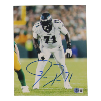 Jason Peters Signed Eagles 8x10 Photo (Beckett) at PristineAuction.com