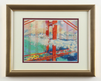 Leroy Neiman "San Francisco Golden Gate Bridge" Custom Framed Art Print at PristineAuction.com