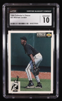 Michael Jordan 1994-95 Collector's Choice #23 BB RC (CGC 10) at PristineAuction.com
