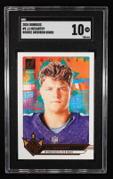 JJ McCarthy 2024 Donruss Rookie Gridiron Kings #5 RC (SGC 10) at PristineAuction.com