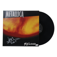 Jason Newsted Signed "Reload" Vinyl Album with Record Inscribed "2025" (JSA) at PristineAuction.com