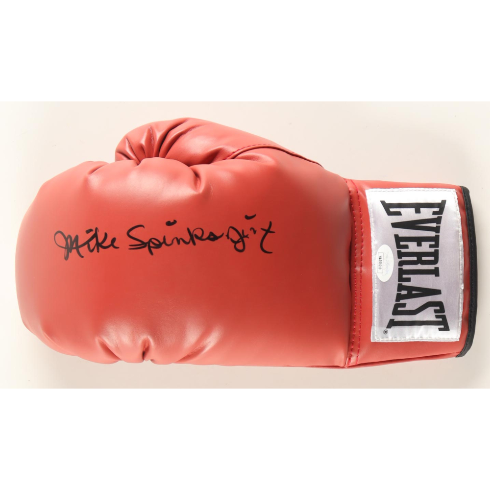 Michael 'Jinx' Spinks Signed Everlast Boxing Glove (JSA) at PristineAuction.com