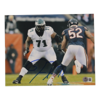 Jason Peters Signed Eagles 8x10 Photo (Beckett) at PristineAuction.com