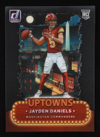 Jayden Daniels 2024 Clearly Donruss Uptowns #2 RC at PristineAuction.com