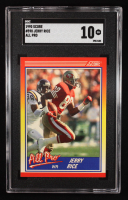 Jerry Rice 1990 Score #590 AP (SGC 10) at PristineAuction.com
