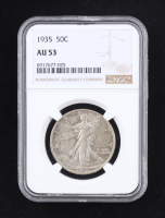 1935 Walking Liberty Silver Half Dollar (NGC AU53) at PristineAuction.com