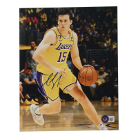 Austin Reaves Signed Lakers 8x10 Photo (Beckett) at PristineAuction.com