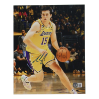 Austin Reaves Signed Lakers 8x10 Photo (Beckett) at PristineAuction.com