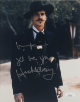 Val Kilmer Signed "Tombstone" 8x10 Photo Inscribed "I'll Be Your Huckleberry!" (JSA) at PristineAuction.com