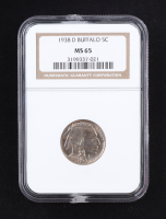 1938-D Buffalo 5c Nickel (NGC MS65) at PristineAuction.com