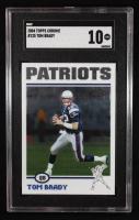 Tom Brady 2004 Topps Chrome #125 (SGC 10) at PristineAuction.com