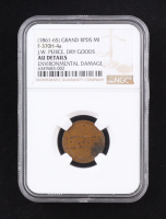 (1861-1865) Civil War Token "J.W. Pierce Dry Goods" F-370H-4a (NGC AU Details) at PristineAuction.com