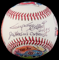 Guy Gilchrist Signed OML Baseball With Original Jim Henson's "The Muppets" Character Sketches & Multiple Inscriptions | Red Sox (PA) at PristineAuction.com