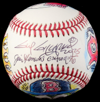 Guy Gilchrist Signed OML Baseball With Original Jim Henson's "The Muppets" Character Sketches & Multiple Inscriptions | Red Sox (PA) at PristineAuction.com